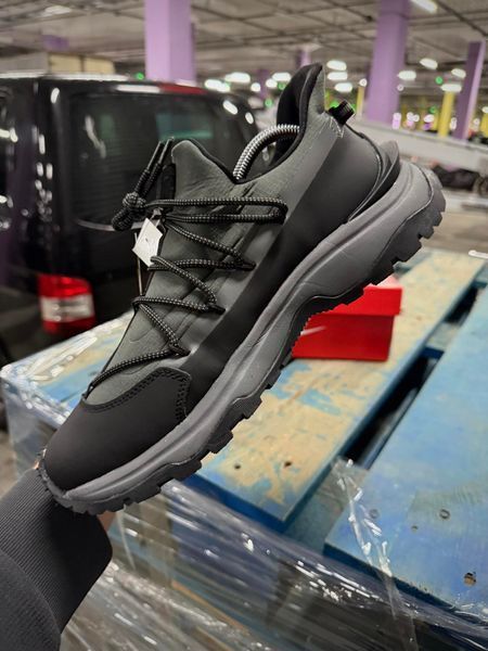 Термо Кросівки Nike ACG Air Terra Antarctic (чорно-сірі)