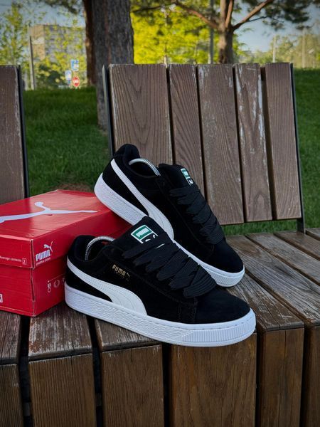 Кросівки Puma Suede XL, чорні (замша)