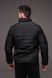 Куртка чоловіча демісезонна без капюшона зі стійкою чорна 2482 чор фото 2