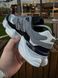Кросівки New Balance 9060, сірі з чорним (замша, сітка) 9060-37 фото 7