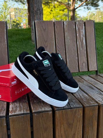 Кросівки Puma Suede XL, чорні (замша)