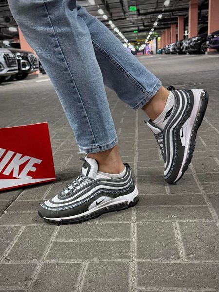 Кросівки Nike Air Max 97 reflective, темно сірі