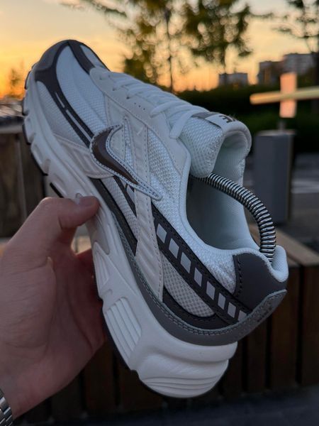 Кросівки Nike Initiator, біло сірі (сітка, літні)