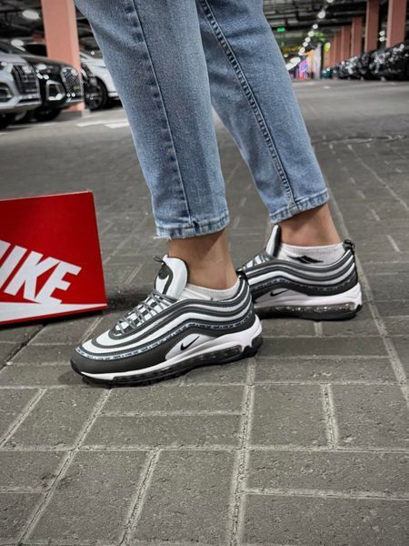 Кросівки Nike Air Max 97 reflective, темно сірі