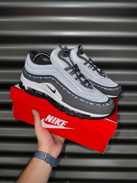 Кросівки Nike Air Max 97 reflective, темно сірі