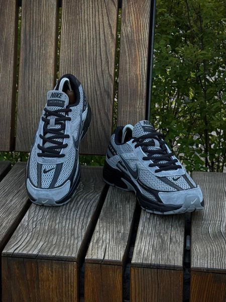 Кросівки Nike Initiator, чорно-сірі (сітка, літні)