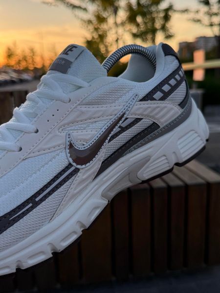 Кросівки Nike Initiator, біло сірі (сітка, літні)