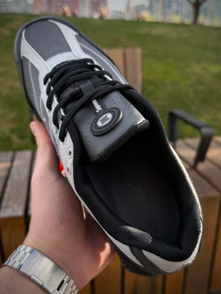 Кросівки Nike SHOX Ride 2 SP X SUPREME, чорно сірі (весна-літо)