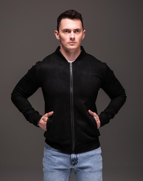 Чоловічий повсякденний бомбер у стилі casual