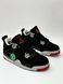 Кросівки Nike Air Jordan Retro 4 (Black/Red) 0202-7 фото 2