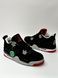 Кросівки Nike Air Jordan Retro 4 (Black/Red) 0202-7 фото 3