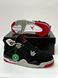 Кросівки Nike Air Jordan Retro 4 (Black/Red) 0202-7 фото 8
