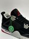Кросівки Nike Air Jordan Retro 4 (Black/Red) 0202-7 фото 9