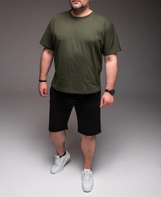 Чоловічий костюм літній , футболка + шорти, великі розміри 2254 хак фото