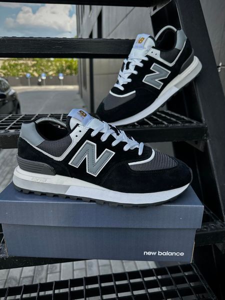 Кросівки New Balance 574 legacy (чорні)