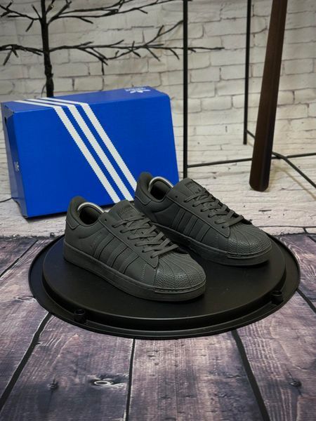 Кросівки Adidas Superstar, темно-сірі