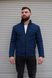 Куртка демісезонна , чоловіча, з коміром стійка , синя 2140 син фото 1