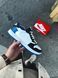 Кросівки Nike Air Jordan 1 Low x Travis Scott (біло-сині) 618-3 фото 9