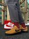 Кросівки Nike Air Force (camel, шкіра ЛІЦЕНЗІЯ) 3076-3 фото 4