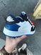 Кросівки Nike Air Jordan 1 Low x Travis Scott (біло-сині) 618-3 фото 2