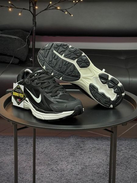 Термо Кросівки Nike ZOOM HALO, чорно-білі (Cordura)