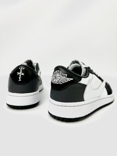 Білі Nike Air Jordan 1 Low x Travis Scott (Cactus Jack)