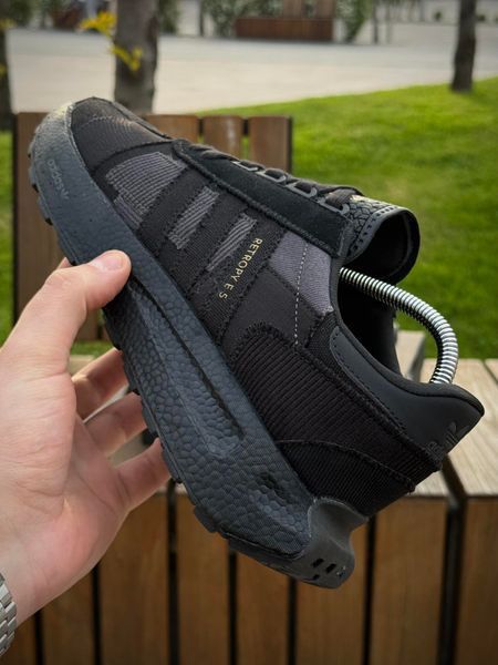 Кросівки Adidas Retropy E5, чорні (літні)