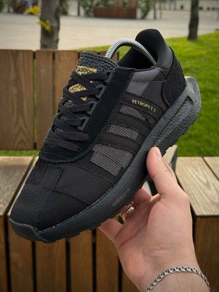 Кросівки Adidas Retropy E5, чорні (літні)