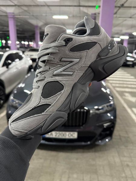 Термо Кросівки New Balance 9060 Waterproof чорно-сірі
