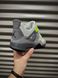 Кросівки Nike Air Jordan 4 Retro, замша (dark gray) 5456-2 фото 5