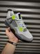 Кросівки Nike Air Jordan 4 Retro, замша (dark gray) 5456-2 фото 6