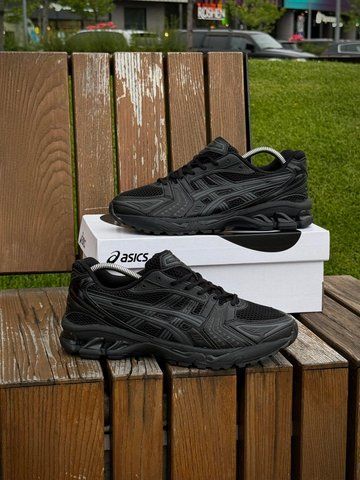 Кросівки Asics Gel Kayano 14, чорні, сіточка (літні)