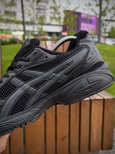 Кросівки Asics Gel Kayano 14, чорні, сіточка (літні)