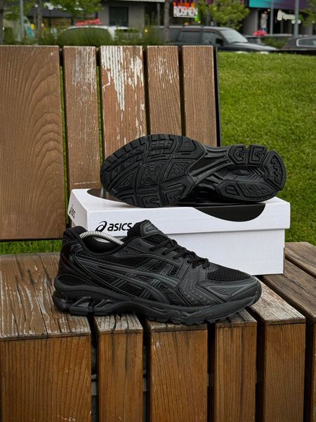 Кросівки Asics Gel Kayano 14, чорні, сіточка (літні)