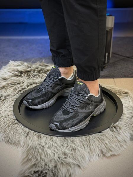 Кросівки Reebok Premier KFS, сітка (чорно-сірі)