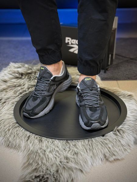 Кросівки Reebok Premier KFS, сітка (чорно-сірі)