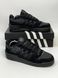 Кросівки Adidas Forum Exhibit low 2.0 (all black) 773-1 фото 2
