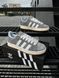 Кросівки Adidas Campus (dark gray) 5503-2 фото 8
