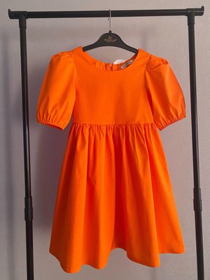 Сукня "Ірина" помаранчева 0960 фото