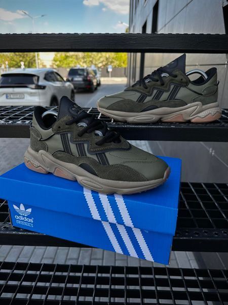 Кросівки Adidas Ozweego, хакі колір