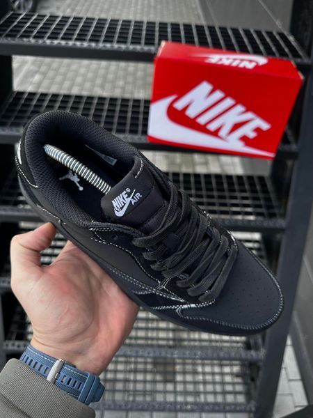 Кросівки Nike Air Jordan Travis Scott (all black)