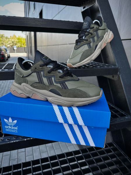 Кросівки Adidas Ozweego, хакі колір