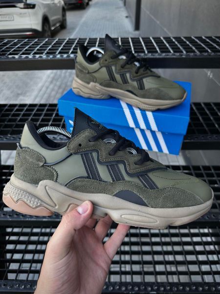 Кросівки Adidas Ozweego, хакі колір