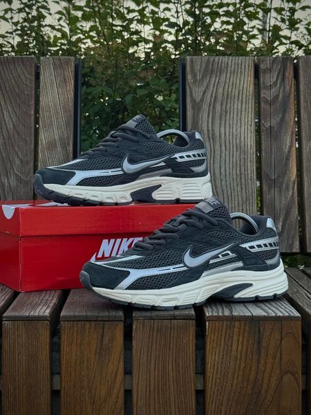Кросівки Nike Initiator, темно сірі (сітка, літні)