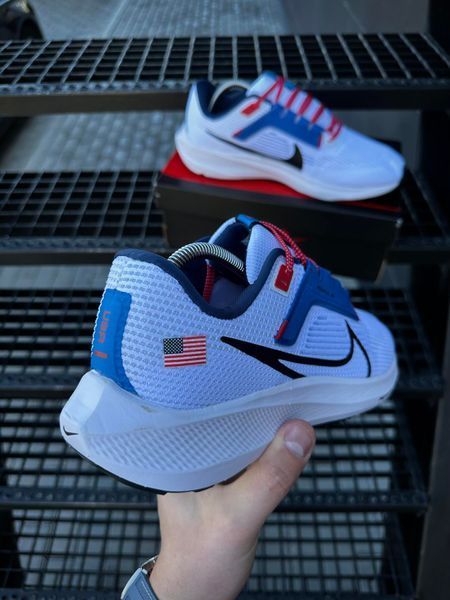 Кросівки Nike Zoom Pegasus 40 USA (White & blue)