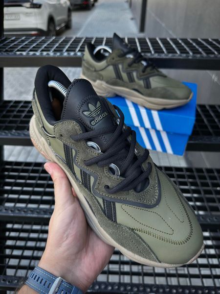 Кросівки Adidas Ozweego, хакі колір