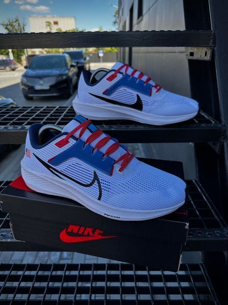 Кросівки Nike Zoom Pegasus 40 USA (White & blue)