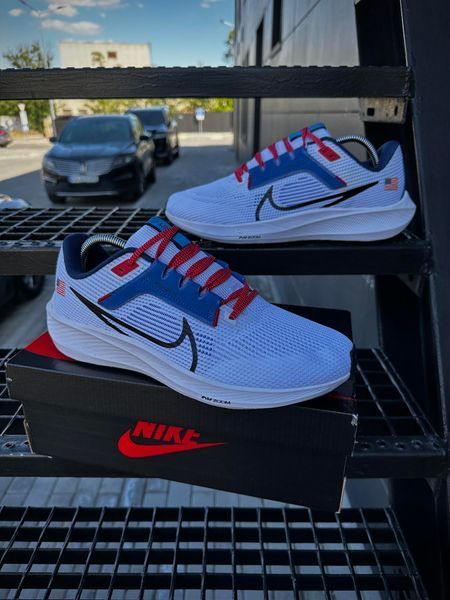 Кросівки Nike Zoom Pegasus 40 USA (White & blue)