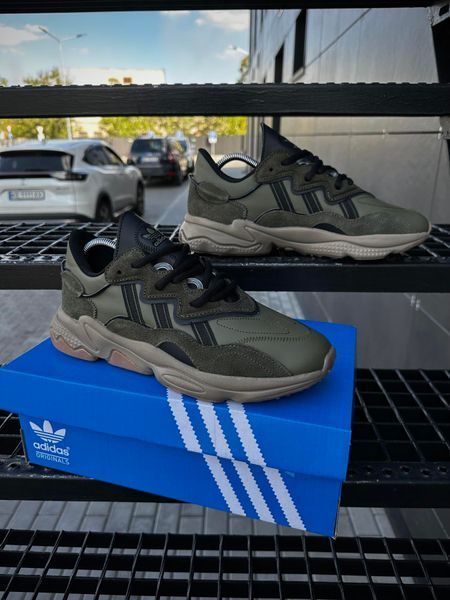 Кросівки Adidas Ozweego, хакі колір