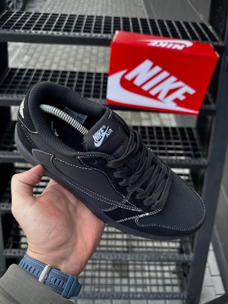 Кросівки Nike Air Jordan Travis Scott (all black)